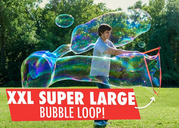 The super large bubble loop is key to creating giant bubbles!