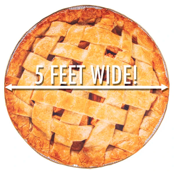 60" of apple pie goodness.