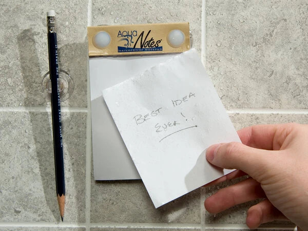 Tear-off sheets allow you to take your ideas with you.