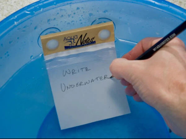 Writes even when completely submerged!