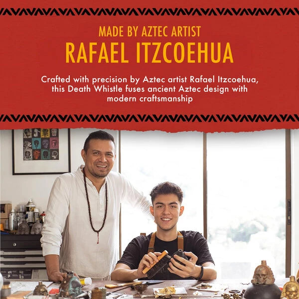 A fusion of ancient Aztec design and modern craftsmanship.