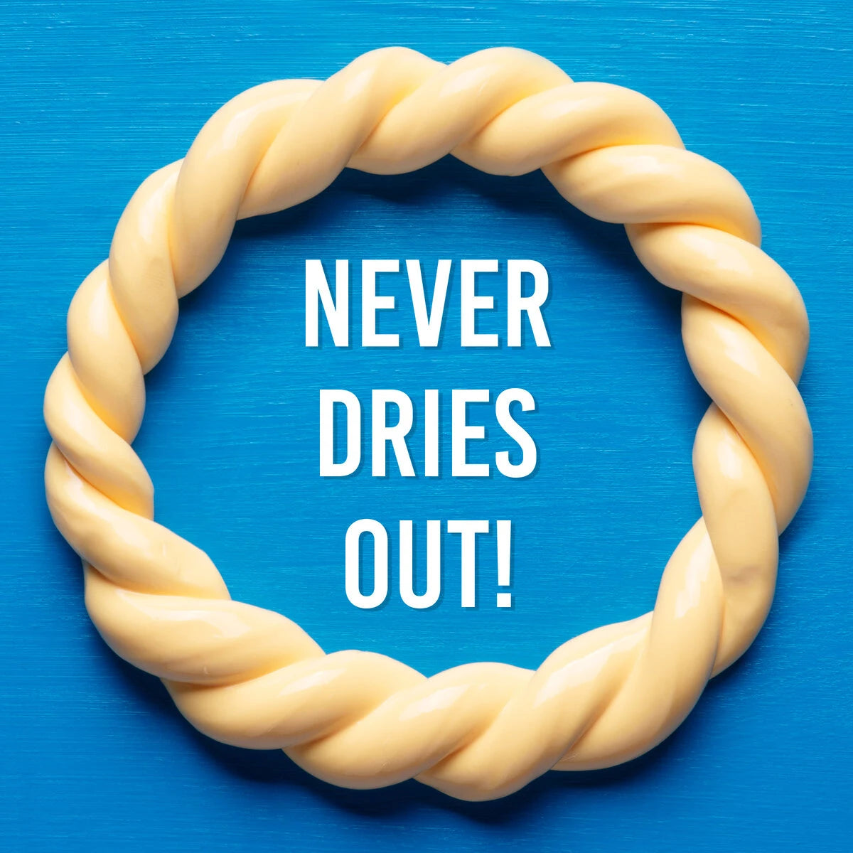 Unlike slimes, Crazy Aaron's Thinking Putty NEVER dries out.