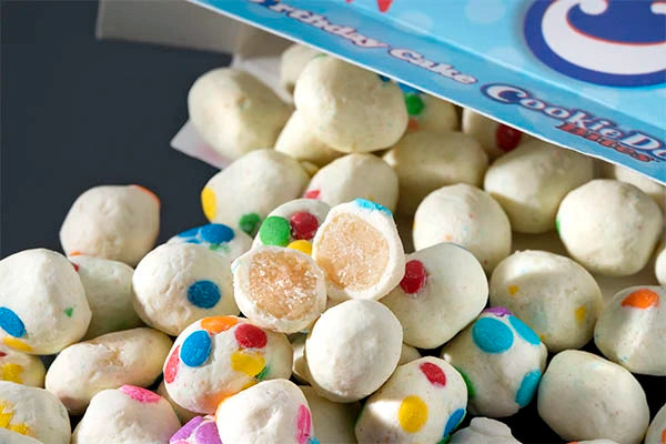 Over 3 oz. of birthday cake flavor per box!