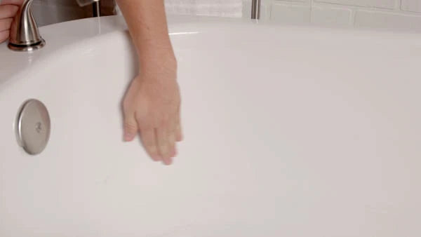 It will leave you and your tub clean.