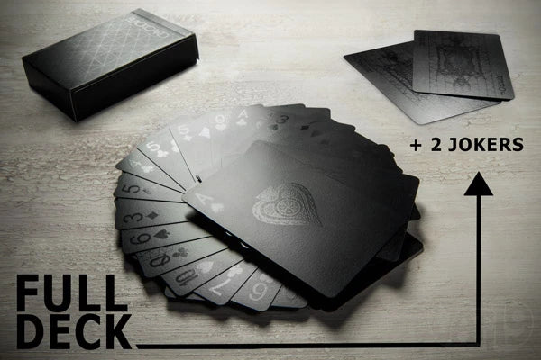Deck of Black Cards