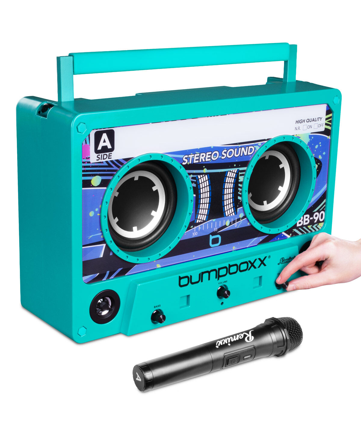 Bumpboxx Boombox-Blue beauty shot