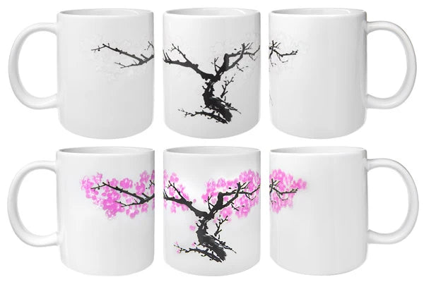 Enjoy the beauty of spring anytime with the Blossom Morph Mug.