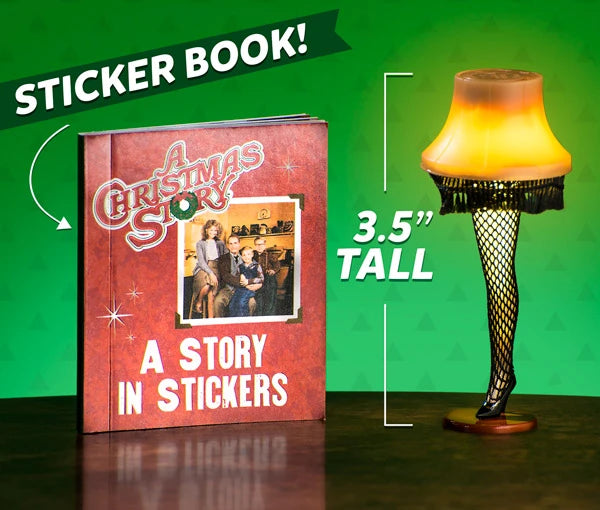 Includes Christmas Story sticker book