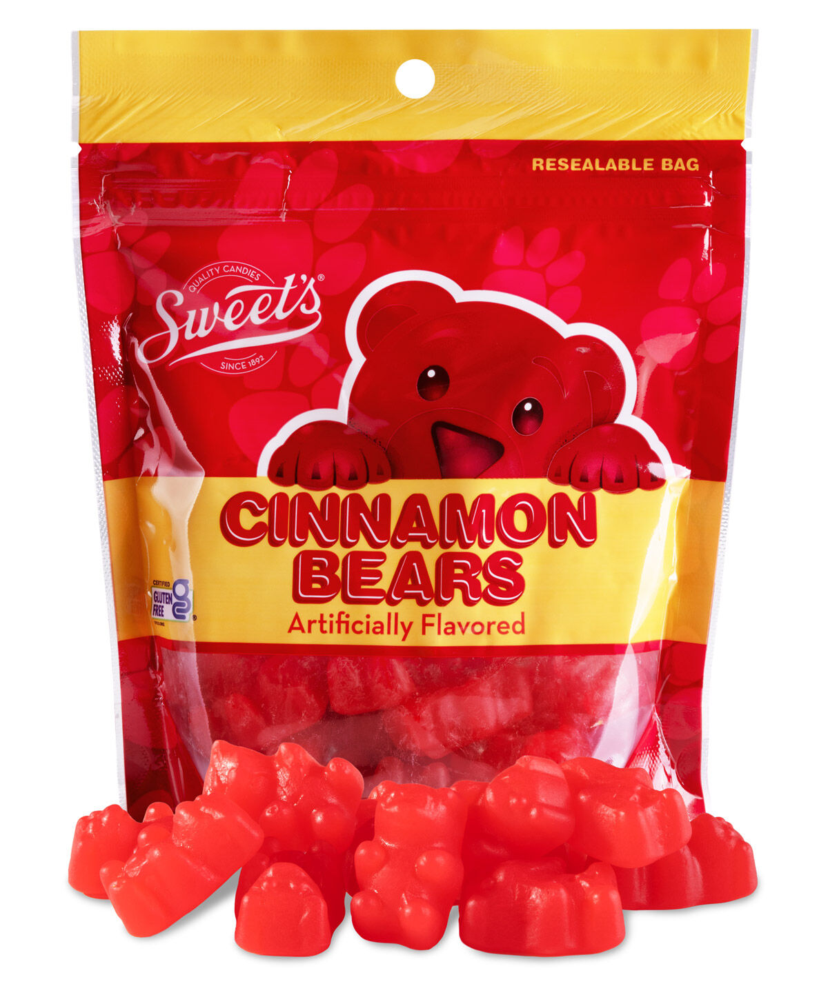 Cinnamon Gummy Bears beauty shot