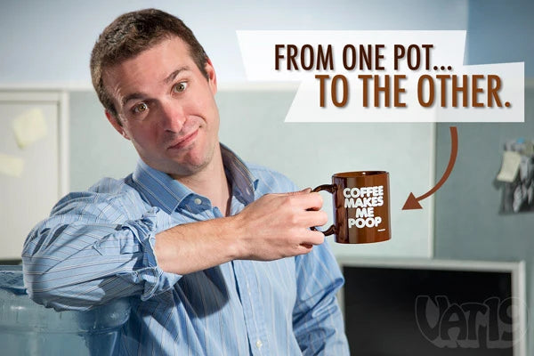 Coffee Makes Me Poop Mug