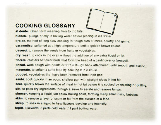 Cooking Guide Apron