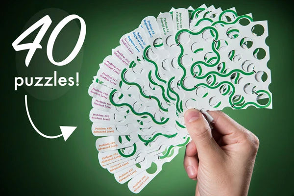 Cool Circuits includes 40 puzzles of increasing difficulty.