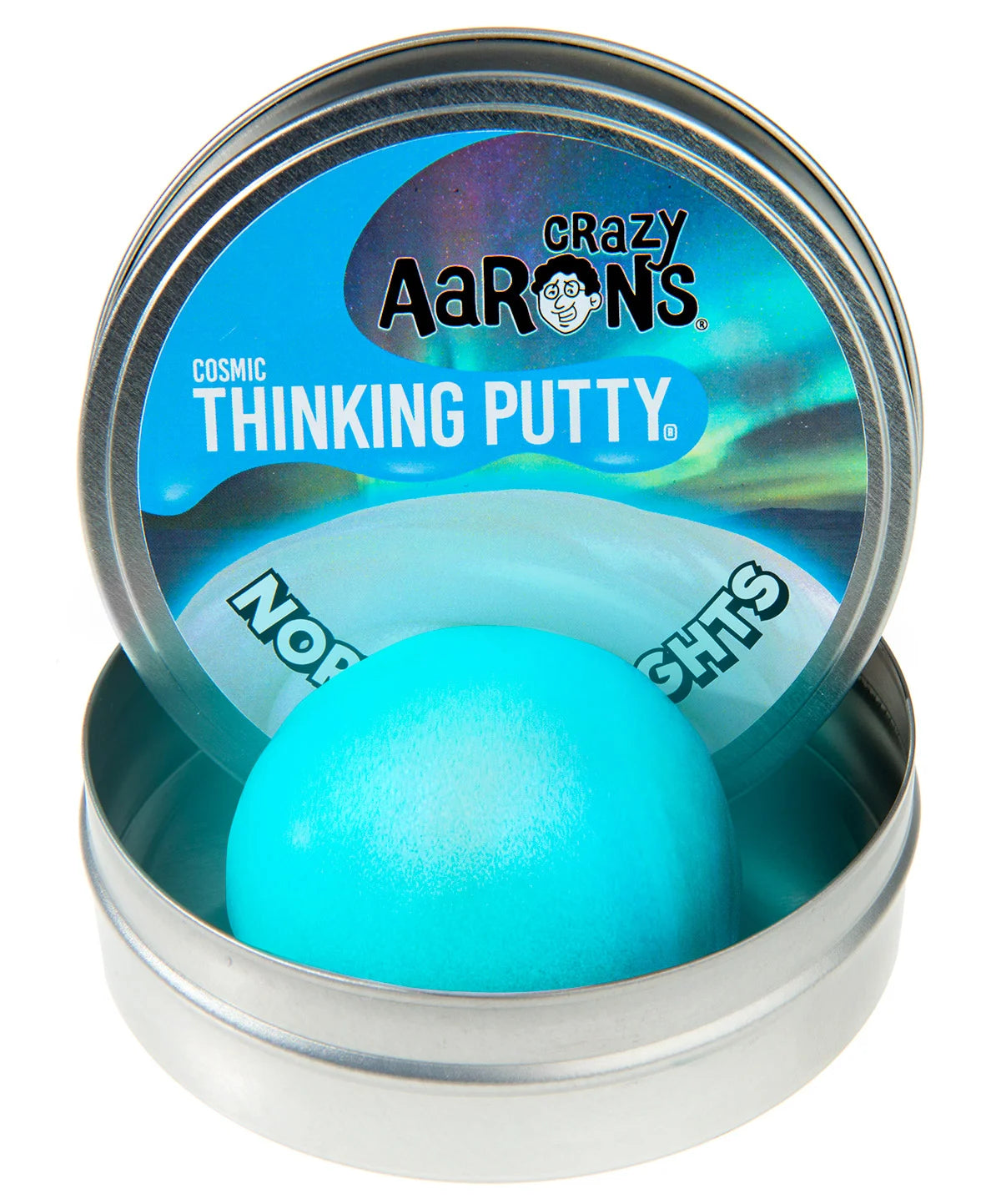 Cosmic Thinking Putty-Northern Lights beauty shot