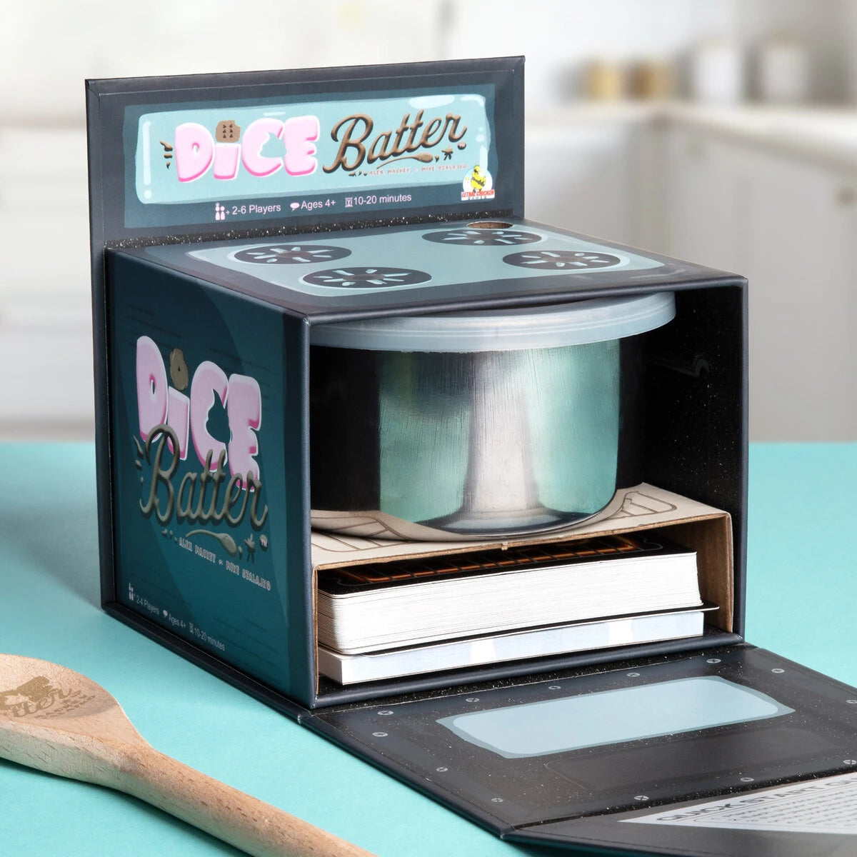 Super-fun dice game with cooking-inspired interactive elements.