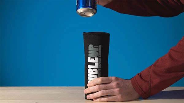 Carry two beers with one hand while keeping both brews ice cold!