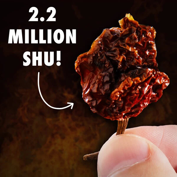 These are the spiciest peppers in the world boasting a SHU rating over 2 million!