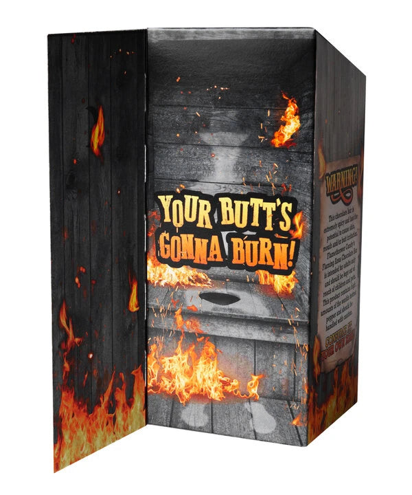 Yes, your butt is definitely going to burn. Embrace the heat, my spice heros.