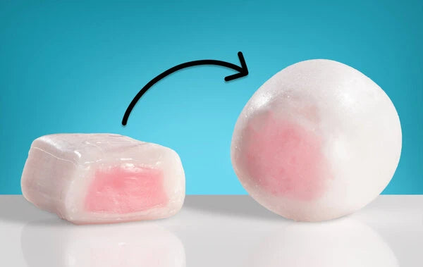 This crunchy treat is made using the famous Japanese chewy candy.