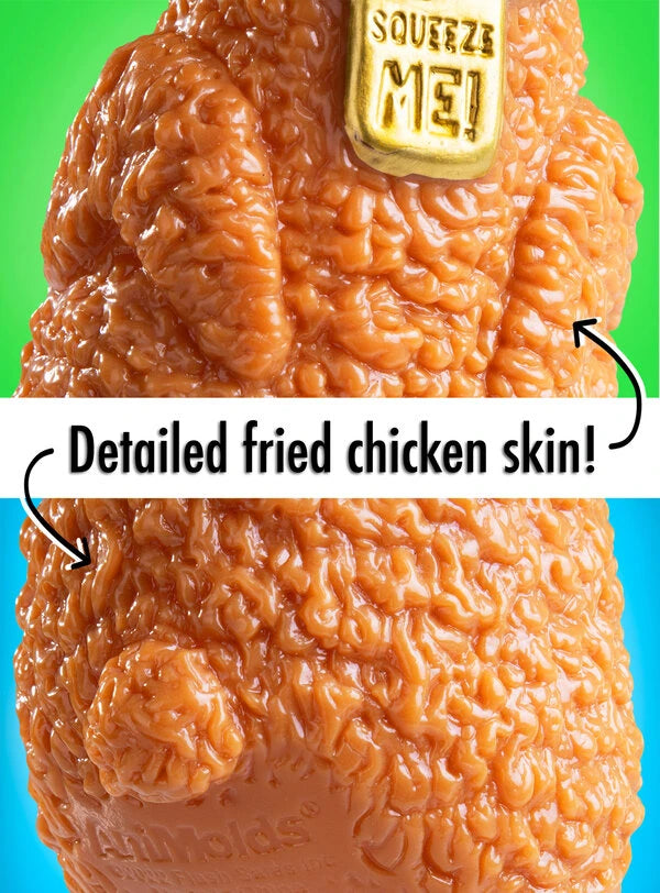 Made to look like they've been breaded, battered, and seasoned with 11 types of annoying, then deep-fried to perfection.