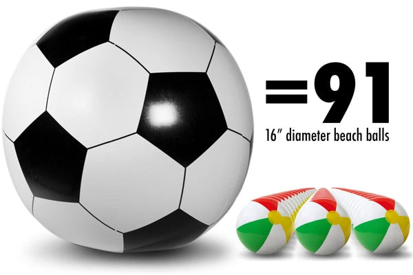 Giant Inflatable Soccer Ball