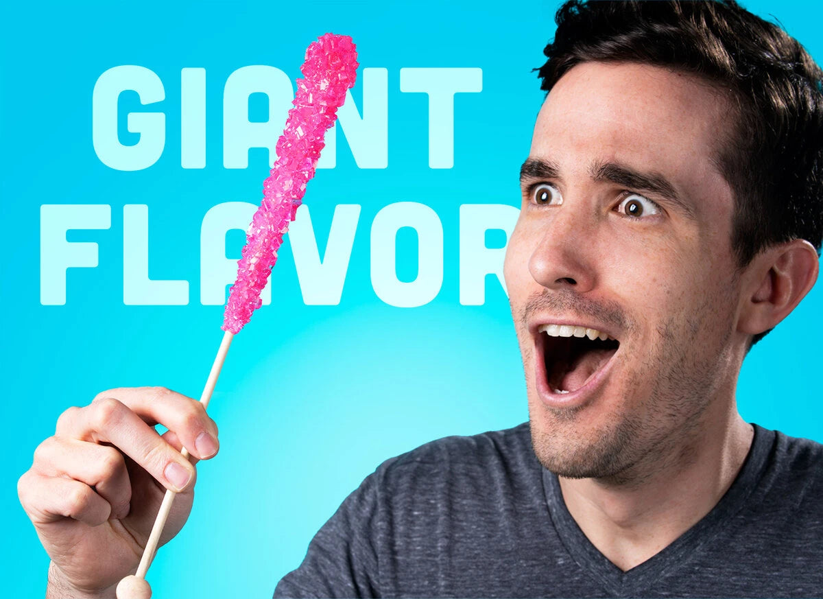Over 6 inches of rock candy!