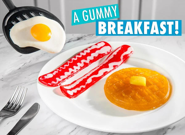 A gummy breakfast!