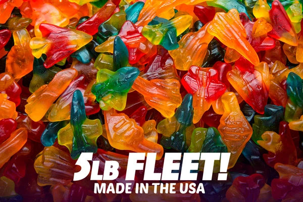 Five pounds gummy jets