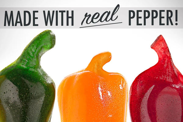 Spicy Gummy Peppers