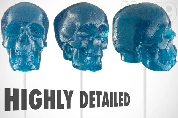 Giant Gummy Skull on a Stick
