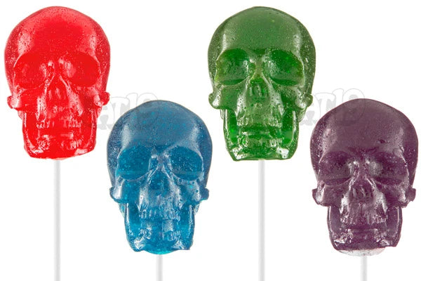 Giant Gummy Skull on a Stick