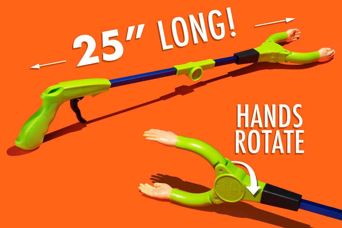 Despite their tiny size, Handy Grabs can give you an extra 25 inches of reach!