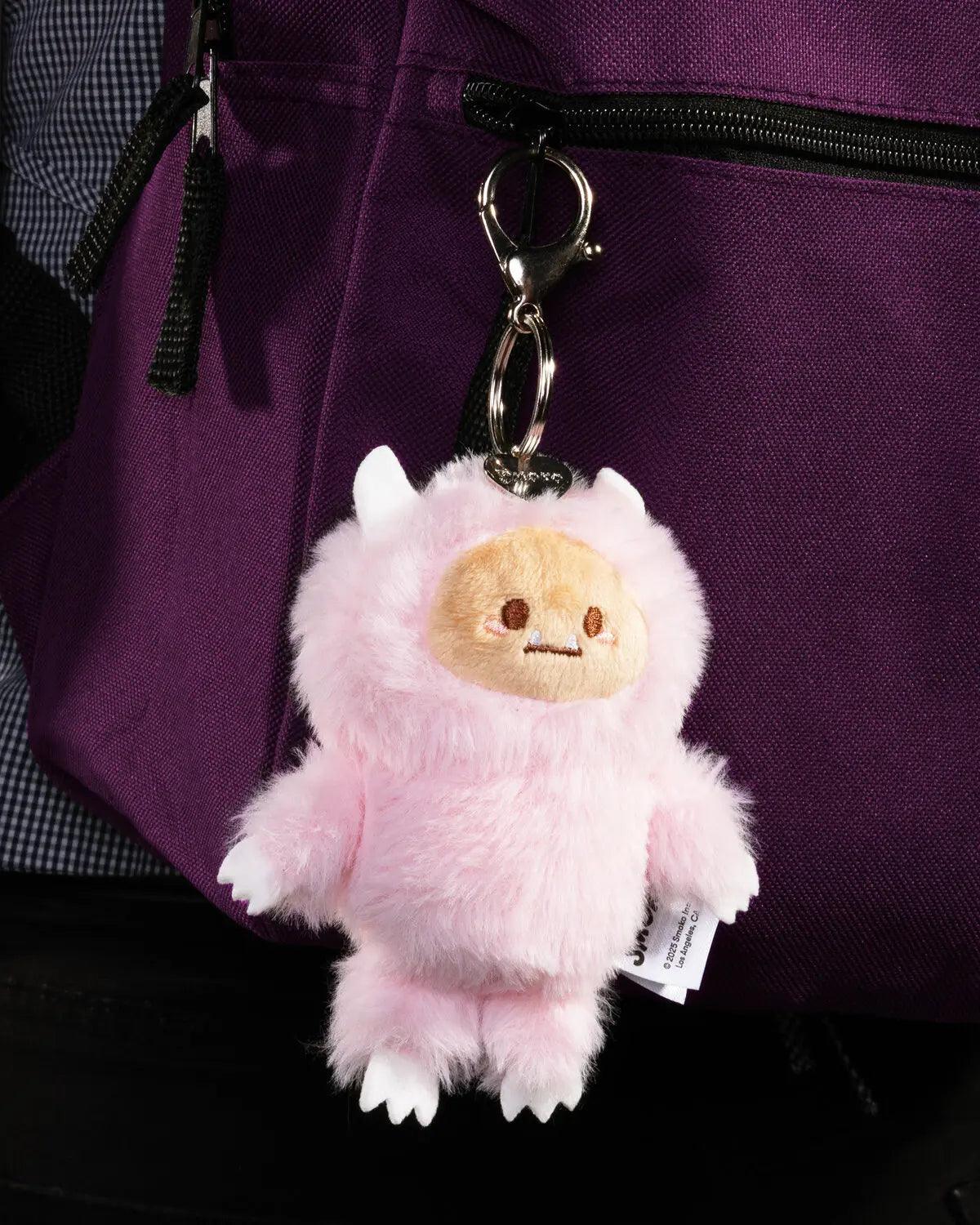 Make him teeny tiny and pink and the abominable snowman becomes the adorable snow-cutie.