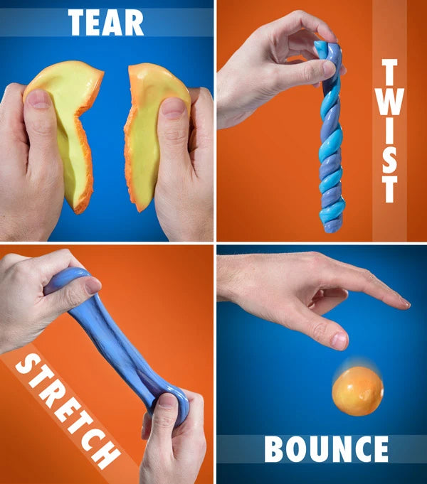 It acts like all the other awesome putties we carry... only changeier!