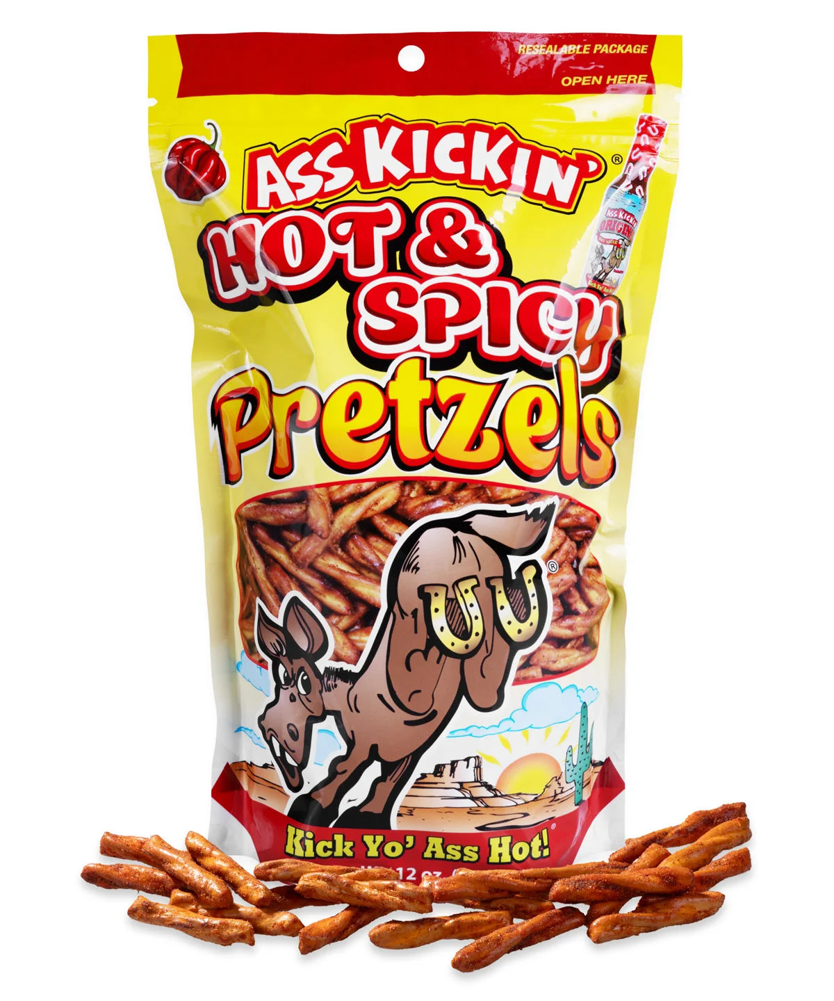 Hot & Spicy Pretzels beauty shot