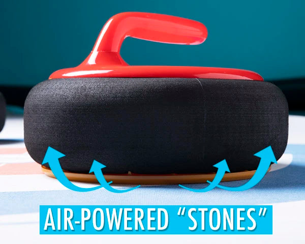 A gliding stone gathers more points!