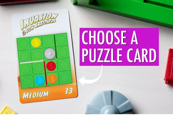 Start by choosing one of the 60 challenge cards.