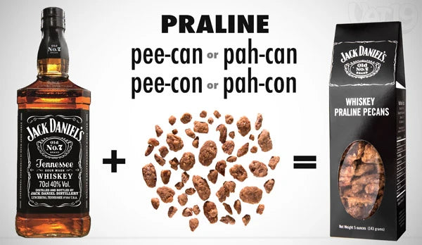 Whiskey Praline Pecans