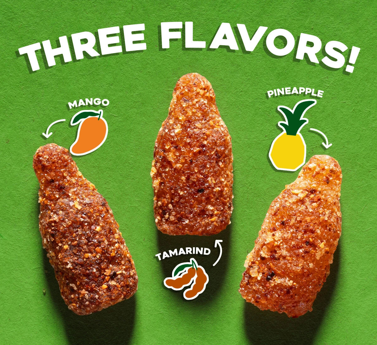 While the chile and salt do dominate the initial bites, you’ll soon enjoy the mango, pineapple, and Jarritos’s famous tamarind flavors hidden inside the cocoon of spice.