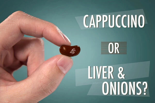 You can't tell just by looking at them! Only eating the bean will reveal its true flavor.