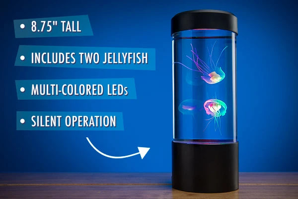 Includes three colored LED lights.