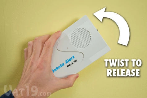 When it's time to remove the object, simply twist and pull. It'll pop right off.