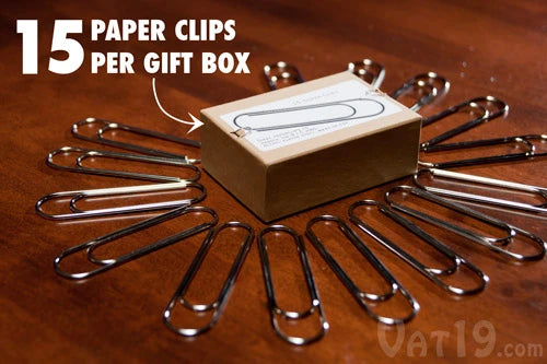 Jumbo Paper Clips (set of 15)