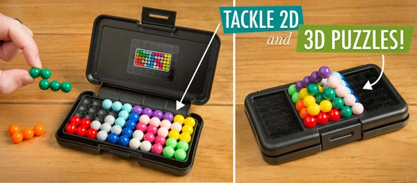 Tease your brain with tons of challenging puzzles.