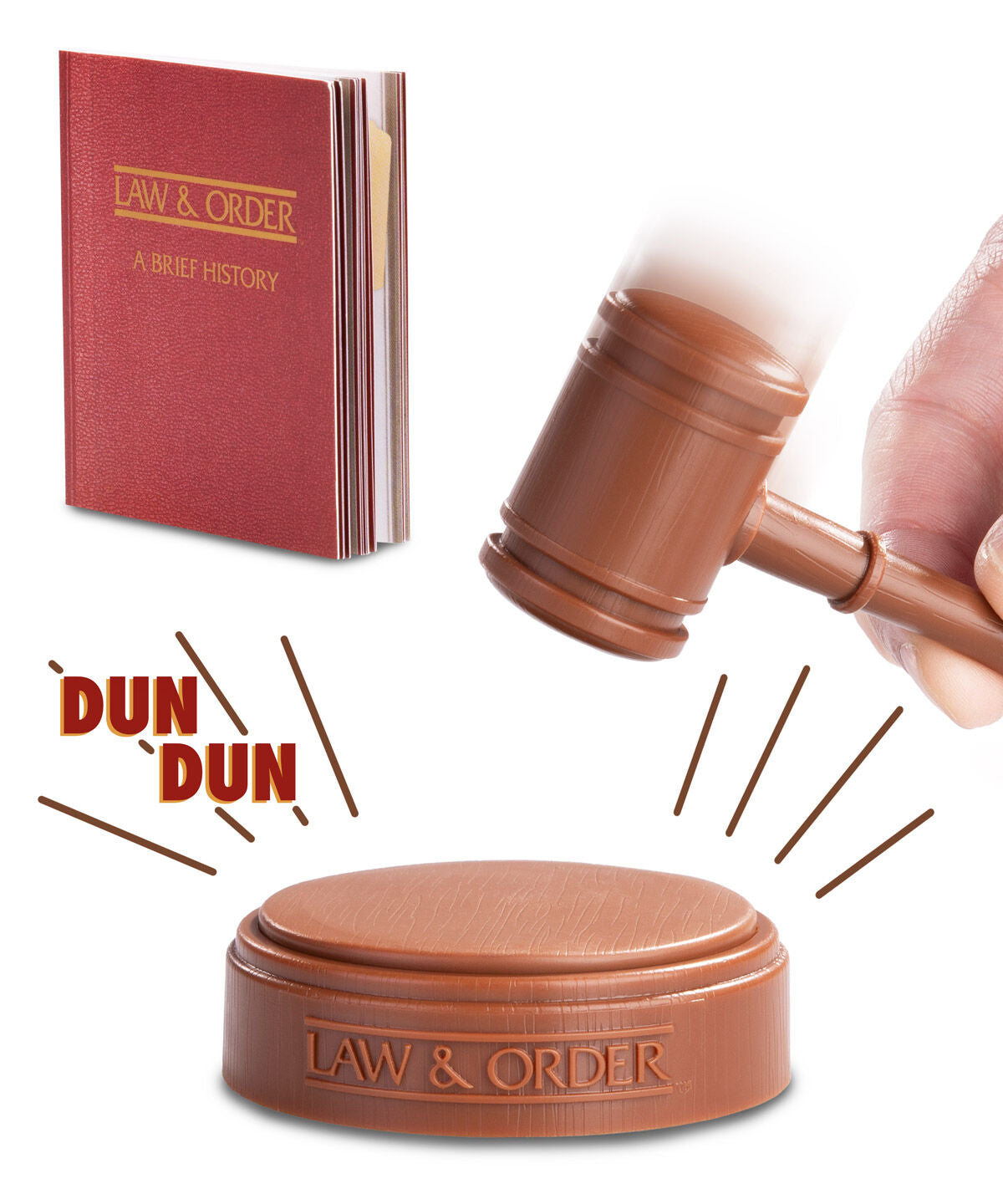 Law & Order Mini Gavel Set beauty shot