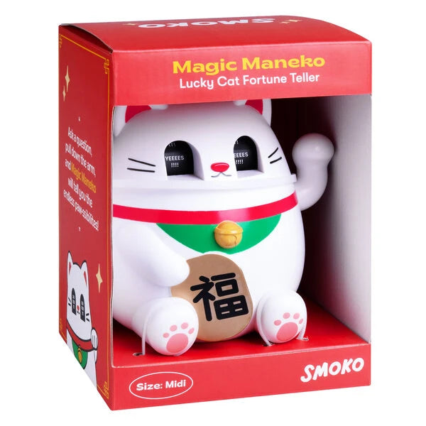 Pull its paw to learn your fortune!