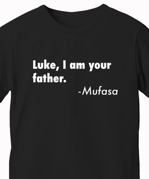 "Luke, I Am Your Father" T-Shirt beauty shot