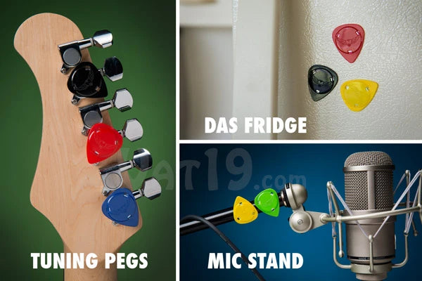 You'll find tons of useful places to stick your MagnetaPicks.