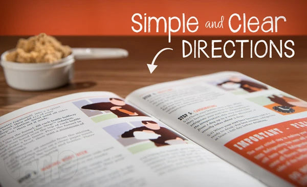 We love the simple, easy-to-follow instructions of the Mr. Root Beer Kit.