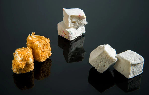 Flavors: Birthday Cake, Toasted Coconut, and Vanilla Bean.