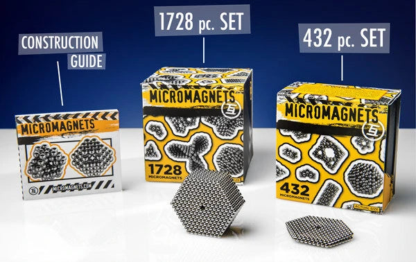 Micromagnets are available in two sizes.